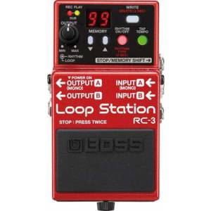 PEDALE EFFETTO PER CHITARRA BOSS RC3 LOOP STATION