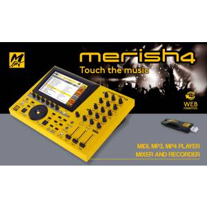 LETTORE MIDI AUDIO M-LIVE MERISH 4