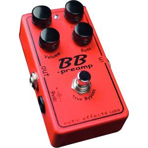 pedale effetto chitarra Xotic effects BB PREAMP