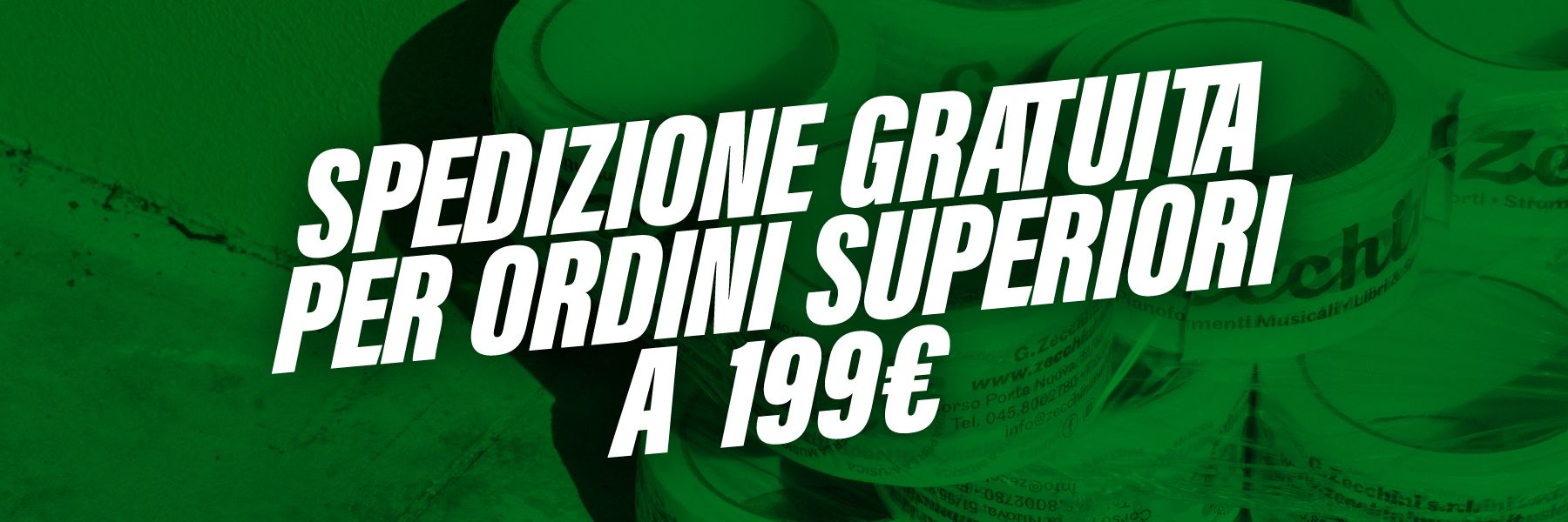 SPESE SPEDIZIONE GRATUITE SOPRA I 199 euro