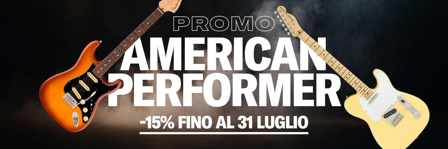 PROMO -15% FENDER AMERICAN PERFORMER