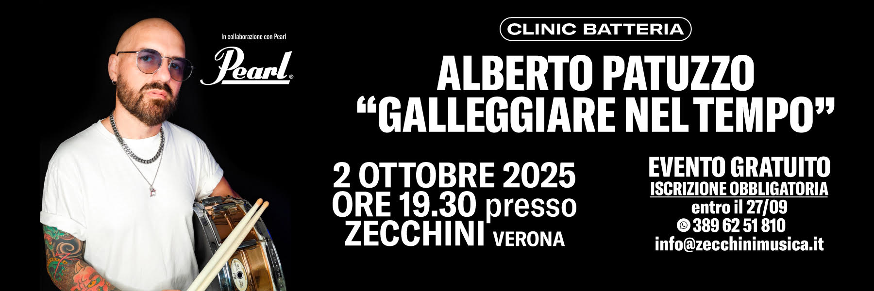 CLINIC BATTERIA - ALBERTO PATUZZO