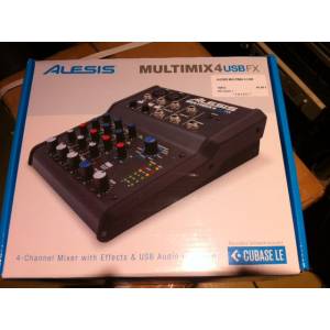 MIXER ALESIS MULTIMIX 4 USB FX