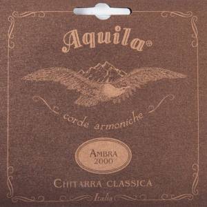 Corde per chitarra classica Aquila Ambra 2000 light tension 144C