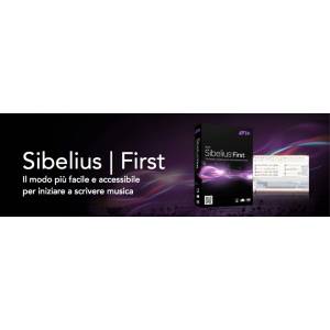 software notazione musicale AVID sibelius 8 first