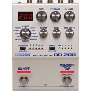 Effetto DELAY DIGITALE BOSS DD200