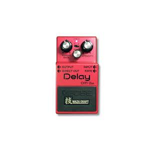 pedale effetto chitarra BOSS dm2w delay waza craft