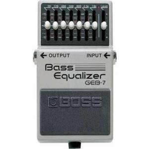 pedale effetto per basso BOSS geb7 bass equalizer
