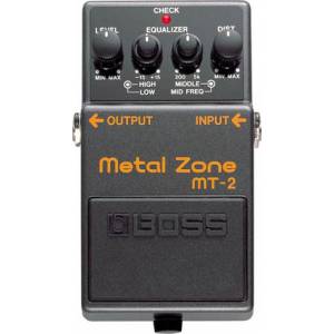 pedale effetto per chitarra BOSS MT2 DISTORSORE EQUALIZZATORE