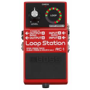PEDALE EFFETTO CHITARRA BOSS Rc1 roland loop station