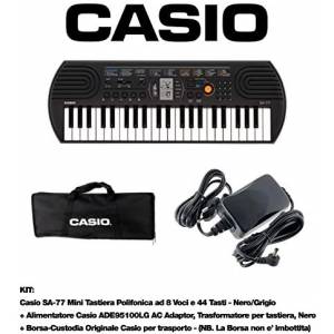 KIT TASTIERA SCHOOL CASIO SA77