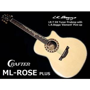 Chitarra folk elettrificata CRAFTER ML ROSE PLUS