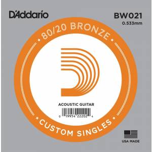 Corda per chitarra acustica D'ADDARIO Bw021