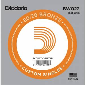 Corda per chitarra acustica D'ADDARIO Bw022