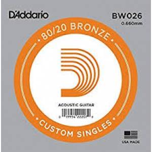 Corda per chitarra acustica D'ADDARIO Bw026