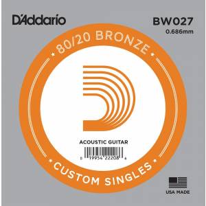 Corda per chitarra acustica D'ADDARIO Bw027