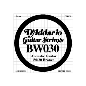 corda per chitarra acustica D'ADDARIO bw030