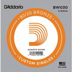 corda per chitarra acustica D'ADDARIO bw030