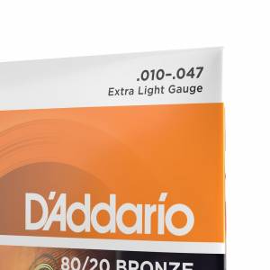 Corde per chitarra acustica D'ADDARIO EJ10