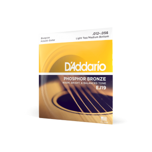 Corde per chitarra acustica D'ADDARIO EJ19