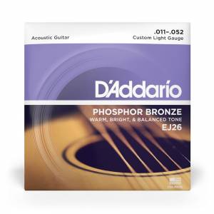 CORDE PER CHITARRA ACUSTICA D'ADDARIO EJ26