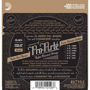 CORDE PER CHITARRA CLASSICA D'ADDARIO EJ45