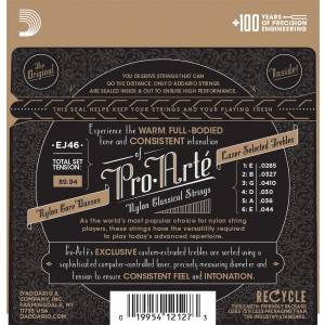 corde per chitarra classica D'ADDARIO ej46