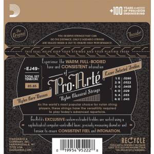 Corde per chitarra classica D'ADDARIO EJ49