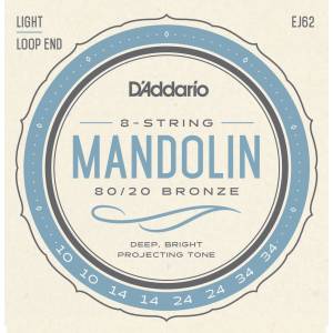 CORDE PER MANDOLINO D'ADDARIO EJ62