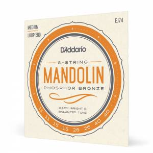 Corde per mandolino D'ADDARIO EJ74