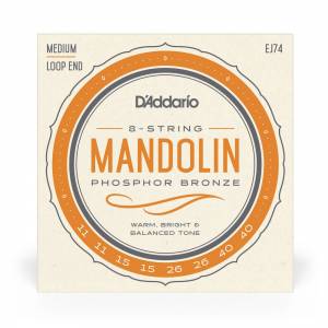 Corde per mandolino D'ADDARIO EJ74