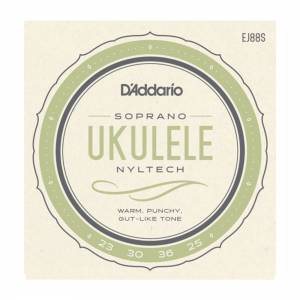 COrde per ukulele soprano D'ADDARIO EJ88S