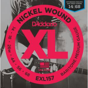 Corde per chitarra baritona D'ADDARIO exl157