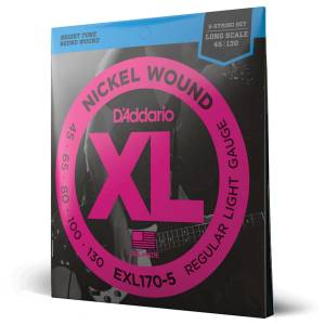 Corde per basso D'ADDARIO EXL170-5