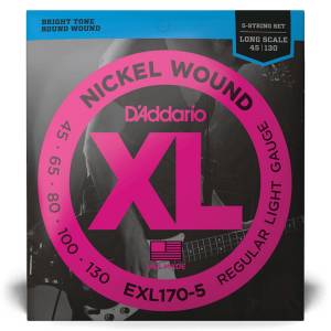 Corde per basso D'ADDARIO EXL170-5