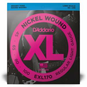 corde per basso elettrico D'ADDARIO exl170