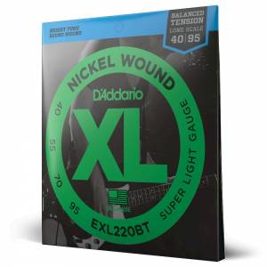 Corde per basso D'ADDARIO EXL220 BT