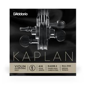 Corda per violino D'ADDARIO K420B-3 Kaplan E Mi