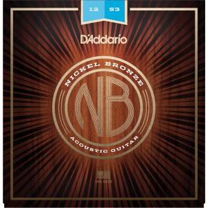 CORDE PER CHITARRA ACUSTICA D'ADDARIO NB1253