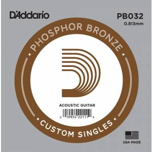 Corda per chitarra acustica D'ADDARIO PB032