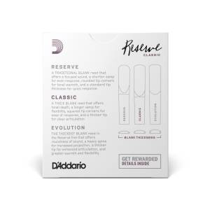 Ance per clarinetto Sib D'ADDARIO Reserve Classic DCT1020 2