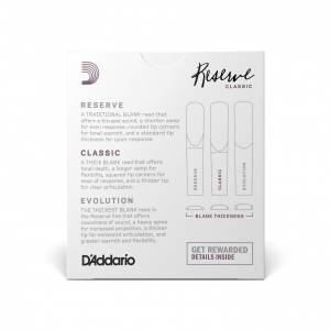 Ance per clarinetto Sib D'ADDARIO Reserve Classic DCT1045 4.5