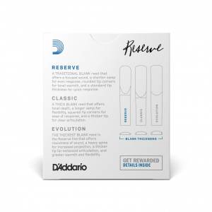 Ance per clarinetto Sib D'ADDARIO Reserve DCR1040 4