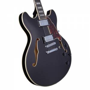 Chitarra elettrica D'ANGELICO Premier DC Black Flake