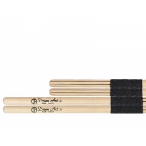 Bacchette Drum Art HICKORY 2B SOFT SHOT