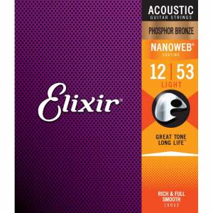 Corde per chitarra acustica elixir 16052