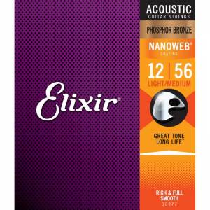 Corde per chitarra acustica elixir 16077