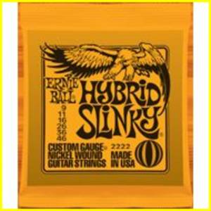 Corde per chitarra elettrica ERNIE BALL 2222 Hybrid Slinky