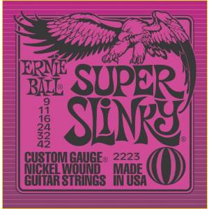 corde per chitarra elettrica ERNIE BALL 2223 Super Slinky