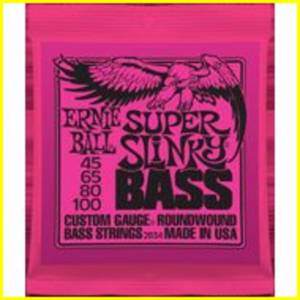 Corde per basso elettrico ERNIE BALL 2834 Super Slinky Bass
